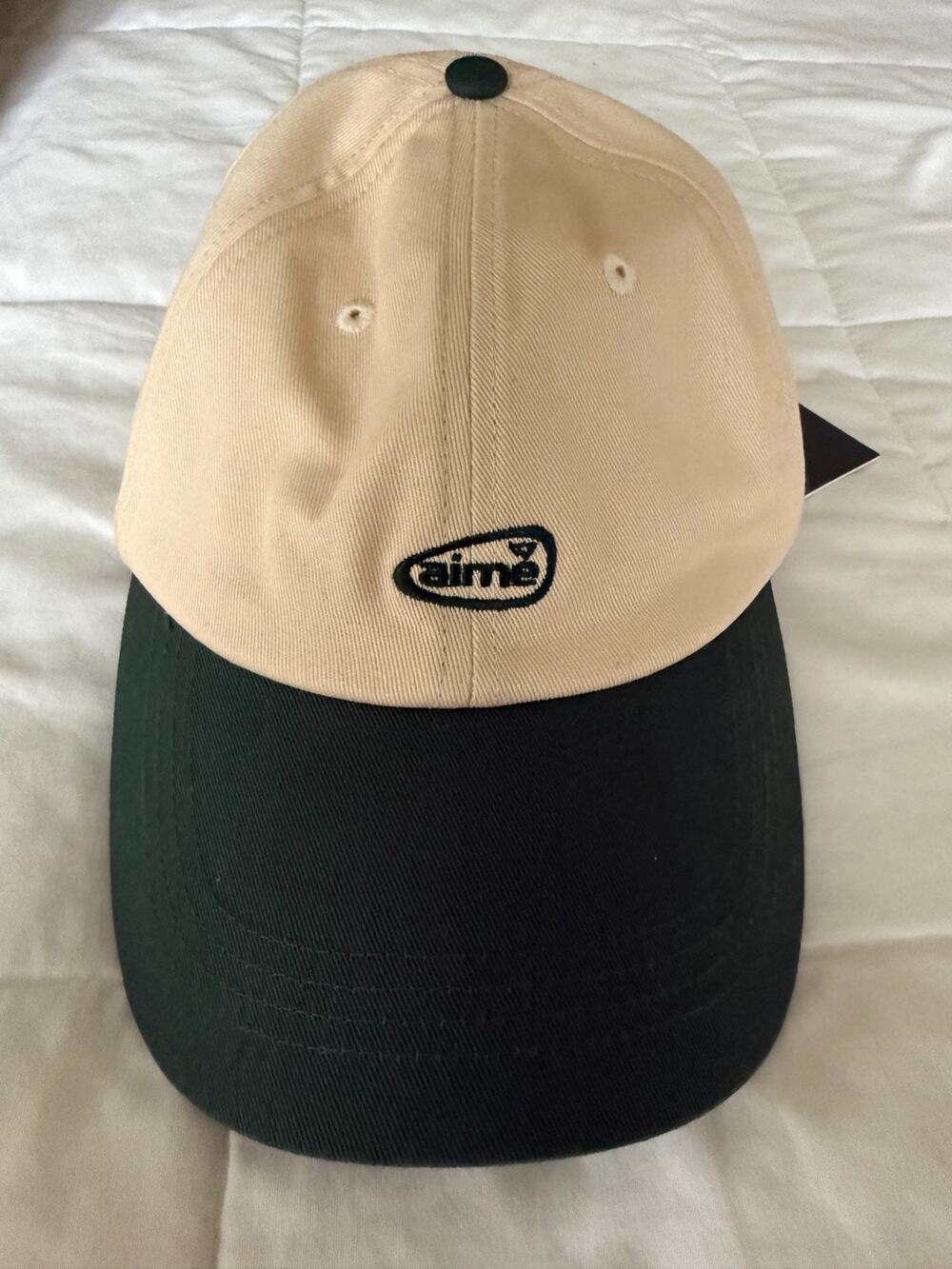 Aimé Leon Dore ALD Unisphere Hat Cream Green Adjustable Cap NWT